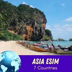 Asia eSIM 7 countries
