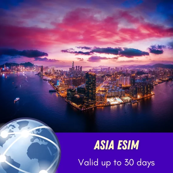 Asia eSIM 11 countries