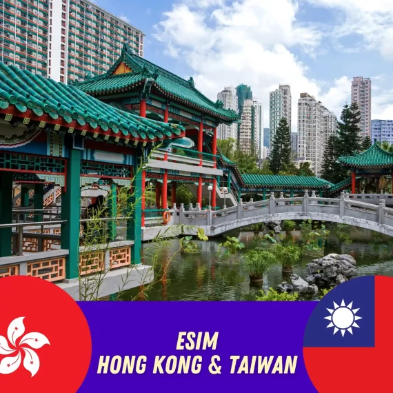 Hong Kong and Taiwan eSIM