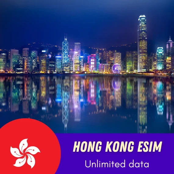 Hong Kong eSIM Unlimited Data