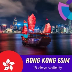 Hong Kong eSIM 15 days