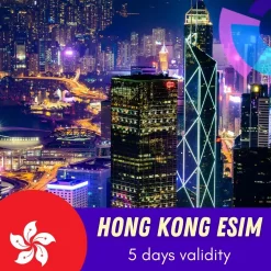 Hong Kong eSIM 5 days