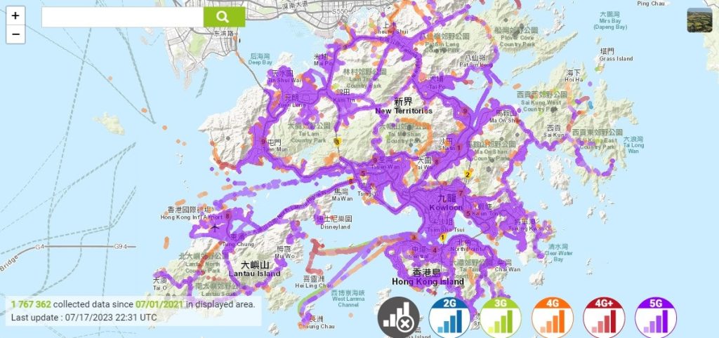 CMHK coverage map